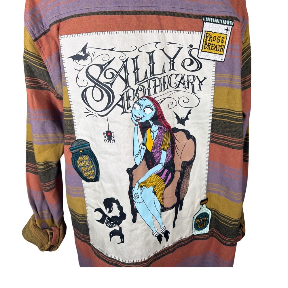 Disney Our Universe Nightmare Before Christmas Sally Apothecary Flannel XL